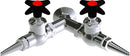 Chicago Faucets LWV1-A14-60 Laboratory Water Valve, Wall-Mount