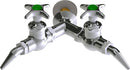 Chicago Faucets LWV1-A21-65 Laboratory Water Valve, Wall-Mount