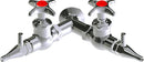 Chicago Faucets LWV1-A32-60 Laboratory Water Valve, Wall-Mount