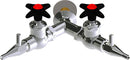 Chicago Faucets LWV1-A34-65 Laboratory Water Valve, Wall-Mount