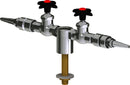 Chicago Faucets LWV1-A44-25 Laboratory Water Valve, Deck-Mount
