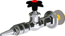 Chicago Faucets LWV1-A44-55 Laboratory Water Valve, Wall-Mount