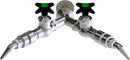 Chicago Faucets LWV1-A53-65 Laboratory Water Valve, Wall-Mount
