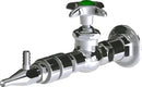 Chicago Faucets LWV1-A61-50 Laboratory Water Valve, Wall-Mount