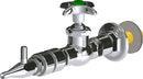 Chicago Faucets LWV1-A61-55 Laboratory Water Valve, Wall-Mount
