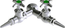 Chicago Faucets LWV1-B11-60 Laboratory Water Valve, Wall-Mount