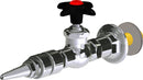 Chicago Faucets LWV1-C44-55 Laboratory Water Valve, Wall-Mount