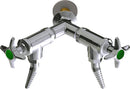 Chicago Faucets LWV2-B21-65 Laboratory Water Valve, Wall-Mount