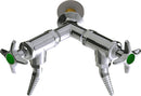 Chicago Faucets LWV2-C21-65 Laboratory Water Valve, Wall-Mount