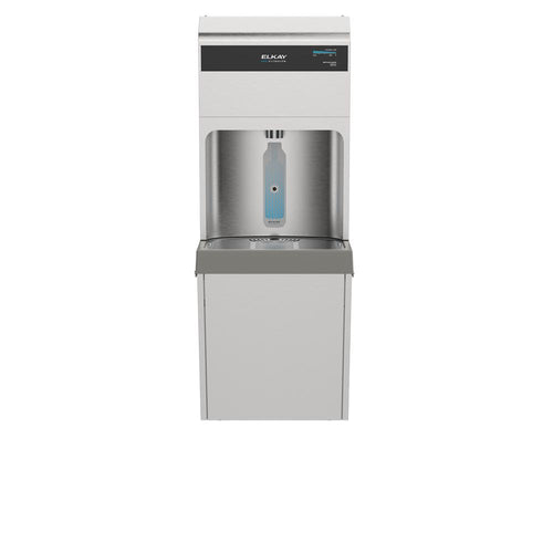 Elkay Pro Filtration Single ADA Bottle Filler Only w/ Ultra Capacity Lead Filter - SS, Filtered, 8.0 GPH LZ8WSSPRO