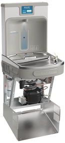 Elkay ezH2O Bottle Filling Station & Single ADA Cooler Filtered Refrigerated Light, 8.0 GPH, Light Gray Granite LZS8WSLK