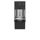 Elkay Pro Filtration Bottle Filling Station & Sgl ADA Cooler Non-Ref Black Total PFAS** + Sediment Prefilter LZSDWSBPRO-FLP4-FSR5