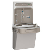 Elkay ezH2O Bottle Filling Station with Single ADA Vandal-Resistant Cooler, Filtered Non-Refrigerated Light Gray LZSDWSVRLK