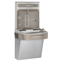 Elkay ezH2O Bottle Filling Station with Single ADA Vandal-Resistant Cooler, Filtered Non-Refrigerated Stainless LZSDWSVRSK