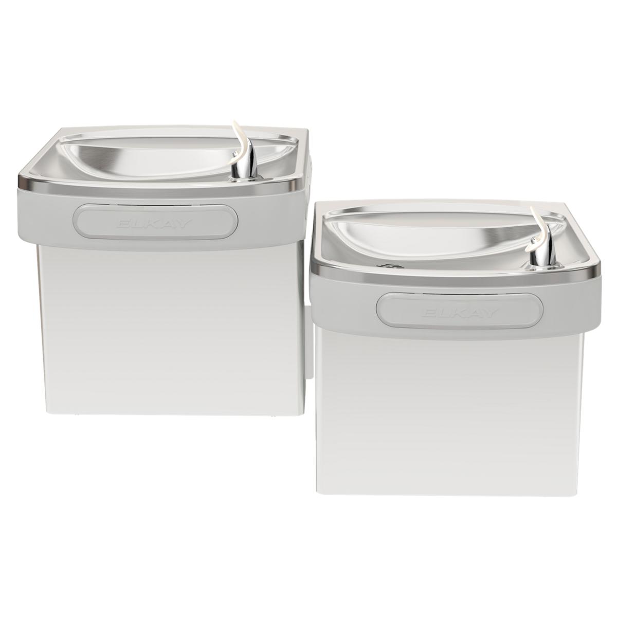 Elkay Versatile Cooler Wall Mount Bi-Level ADA Filtered, Non-Refrigerated Stainless LZSTLDDSC