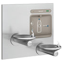 Elkay ezH2O Bottle Filling Station with Bi-Level Integral SwirlFlo Fountain, Filtered, Stainless Steel LZWS-EDFPBM117K