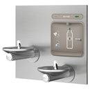 Elkay ezH2O Bottle Filling Station with Bi-Level Integral SwirlFlo Fountain, Filtered, Stainless Steel LZWS-EDFPBM117K
