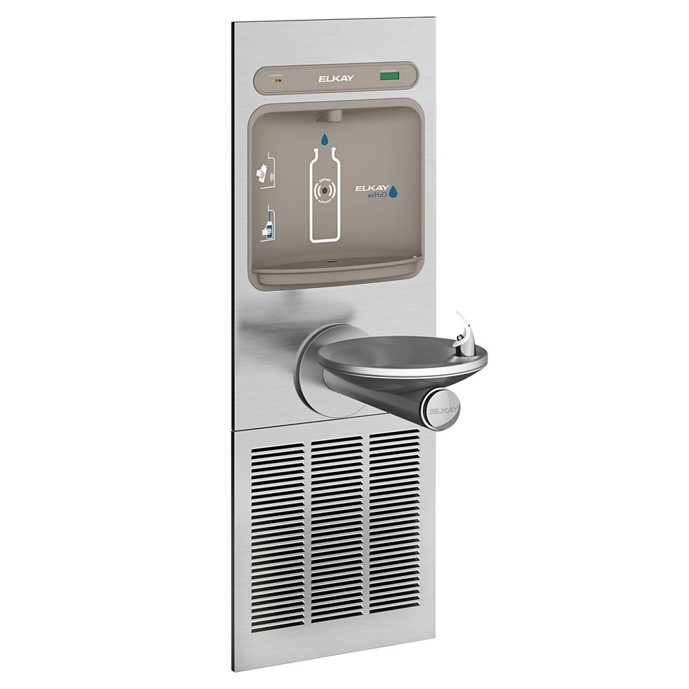 Elkay ezH2O Bottle Filling Station with Integral SwirlFlo Fountain Refrigerated, Filtered, 8.0 GPH LZWS-LRPBM8K