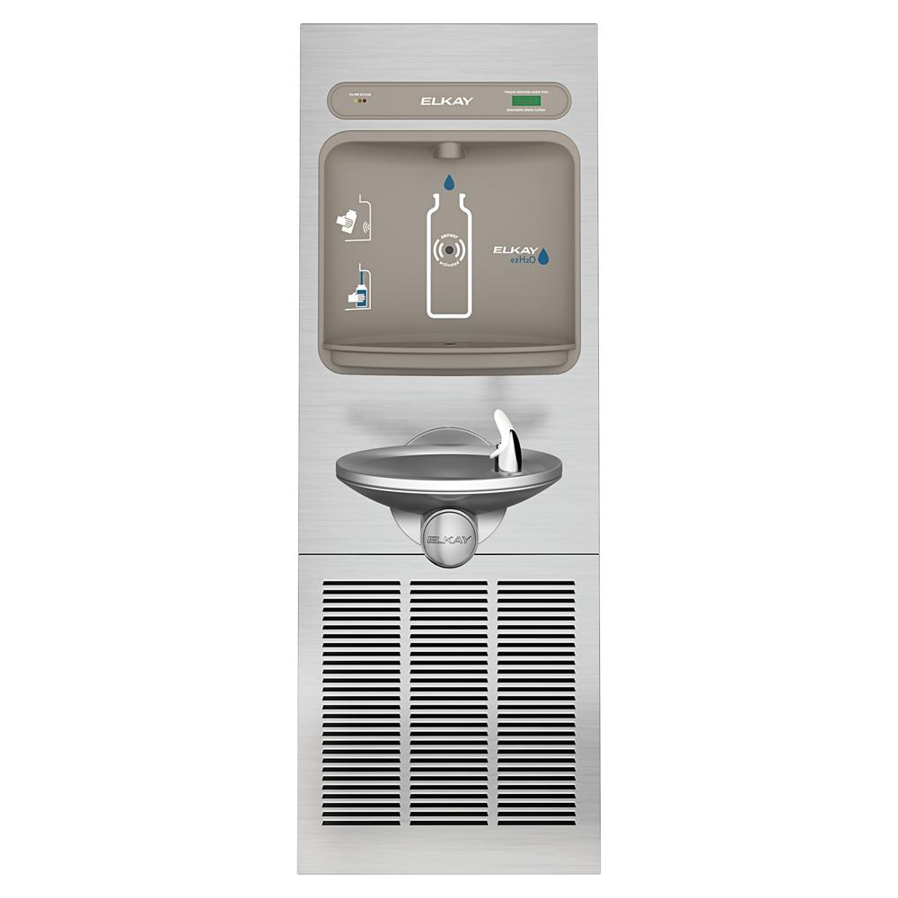 Elkay ezH2O Bottle Filling Station with Integral SwirlFlo Fountain Refrigerated, Filtered, 8.0 GPH LZWS-LRPBM8K