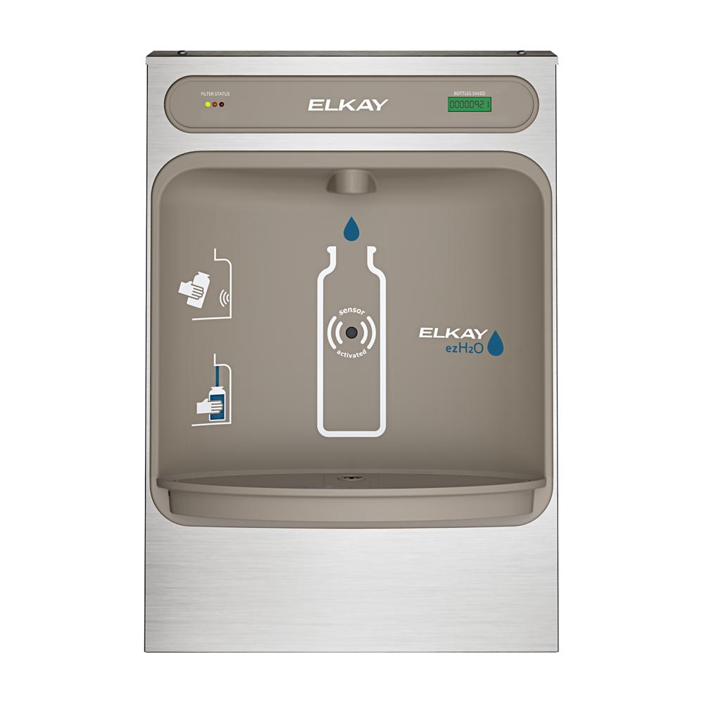 Elkay ezH2O Bottle Filling Station Surface Mount, Filtered, Stainless Steel LZWSSM