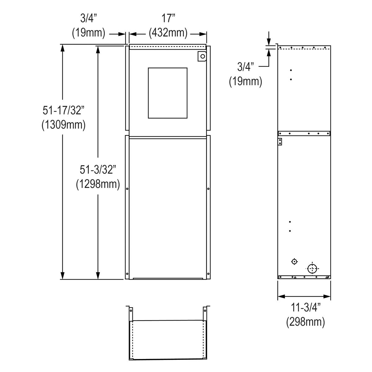 Elkay Mounting Frame for Recessed EHFRA Refrigerated Coolers MB30