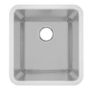 Elkay SS Sink, 16 1/2" x 18" x 9", Undermount, Single Bowl, 18 Ga MFD104