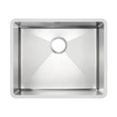 Elkay SS Sink, 22-1/2" x 18-1/2" x 9", Undermount, Single Bowl, 18 Ga MFD105