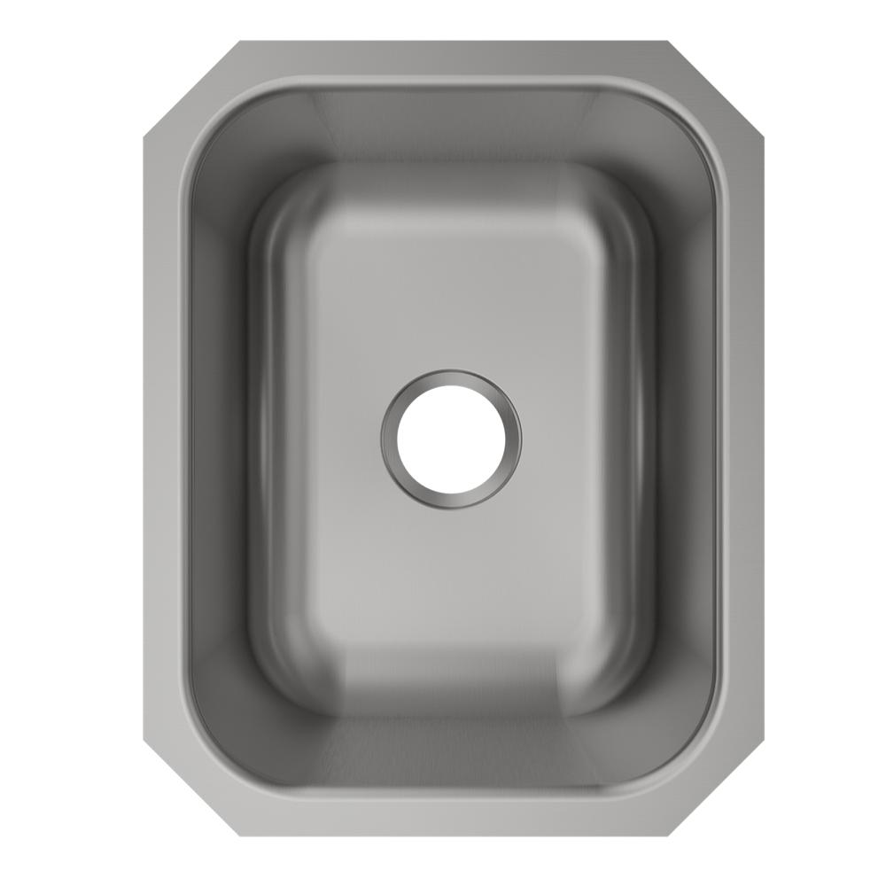 Elkay SS Sink, 16" x 20-1/2" x 8" Undermount, Single Bowl, 20 Gauge, 50 Pack MFV103-50