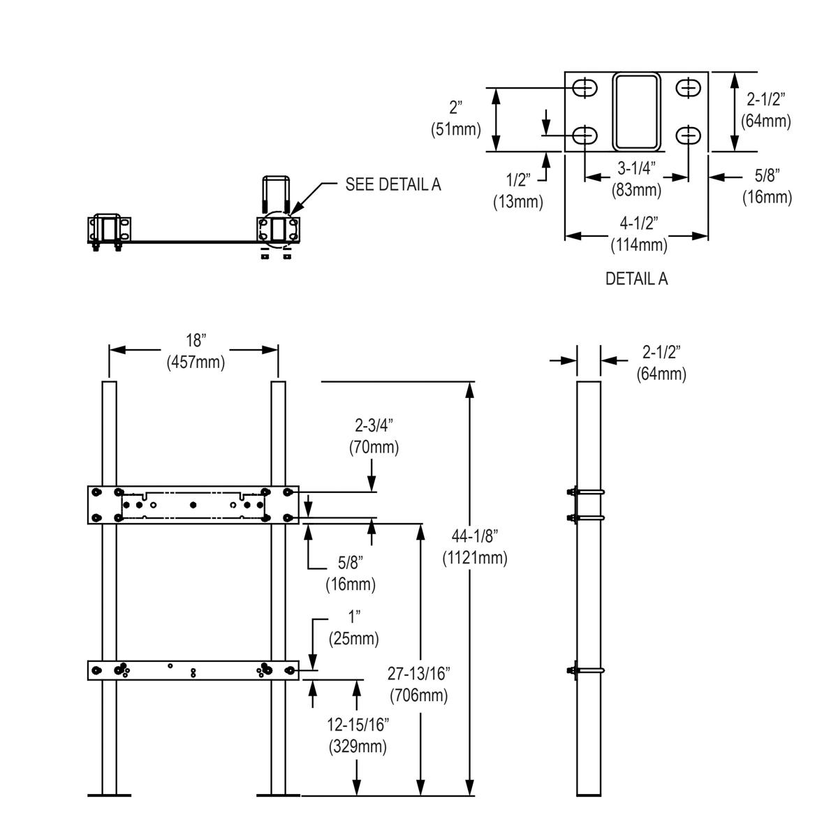Elkay In-wall Carrier for Single-station On-wall Bottle Fillers, Coolers & Fountains MLP100