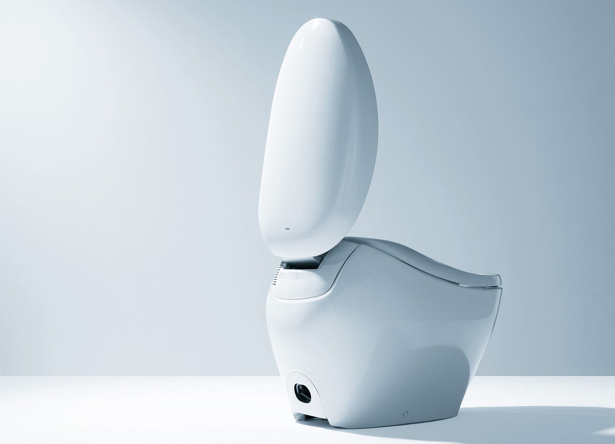 TOTO NEOREST NX1 Smart Toilet, 1.0/0.8 GPF Dual Flush, Universal Height, CEFIONTECT, Auto Flush, Skirted, Cotton White - MS902CUMFG#01