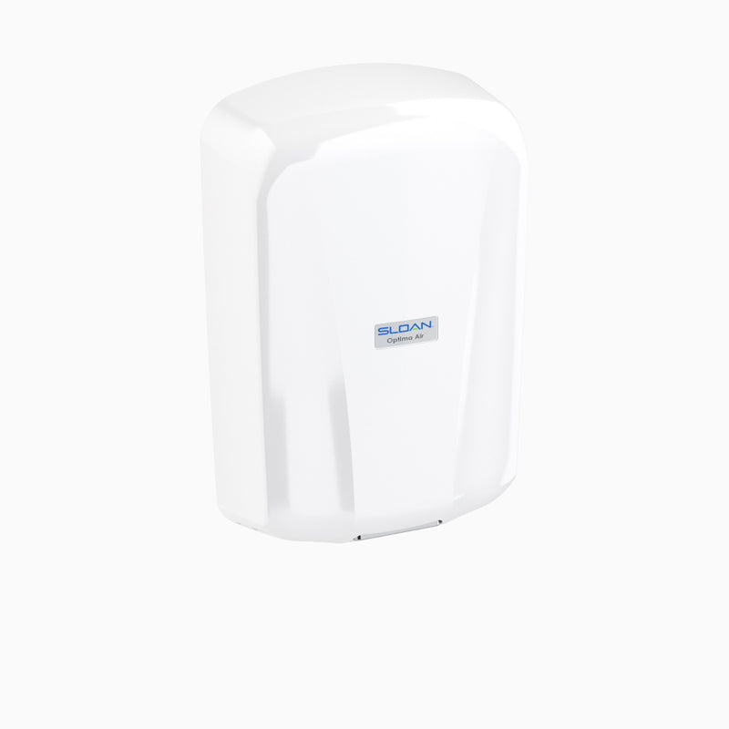 Sloan Optima Air EHD-701 Hand Dryer, 110/120V, Polished White