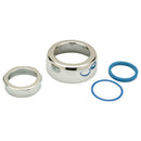 Zurn P6000-H 4-Part Spud Escutcheon and Coupling Assembly, 1 1/2”, Brass