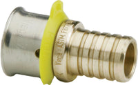 Viega 97820 1/2" PEX Press x 1/2" PB Lead-Free PureFlow Press Adapter, Silicon Bronze (Pack of 10)