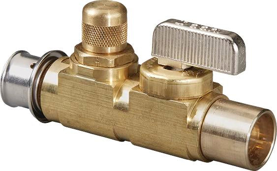 Viega 17265 Shutoff/Balancing Valve, 3/4" (Pack of 10)