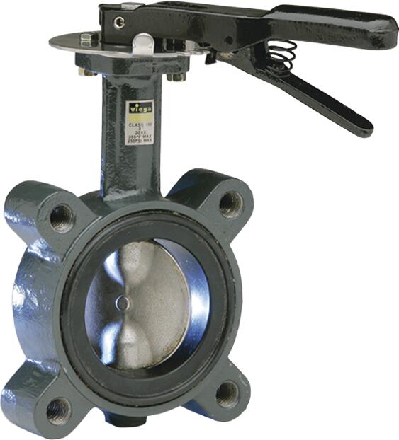 Viega 22075 ProPress Butterfly Valve, 3"