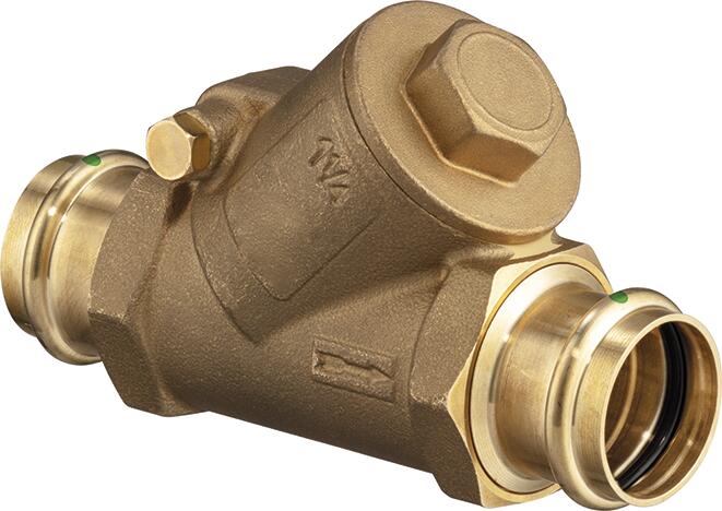 Viega 87190 ProPress Swing Check Valve, 1-1/2", Press x Press