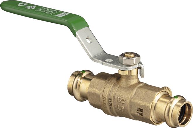 Viega 87850 ProPress Ball Valve, 3/4", Press x Press