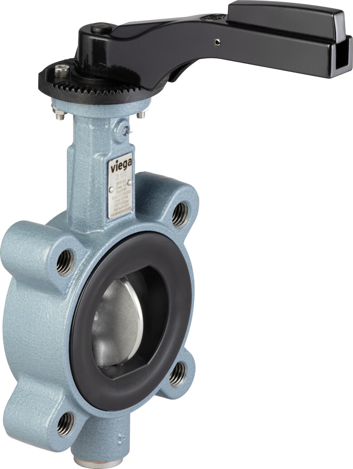 Viega 87660 ProPress Butterfly Valve Lug Type, 2-1/2"