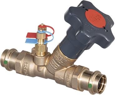 Viega 82130 ProPress Manual Balancing Valve, 1-1/2", Press x Press