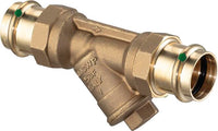 Viega 87245 ProPress Wye Strainer Zero Lead, 1-1/4", Press x Press