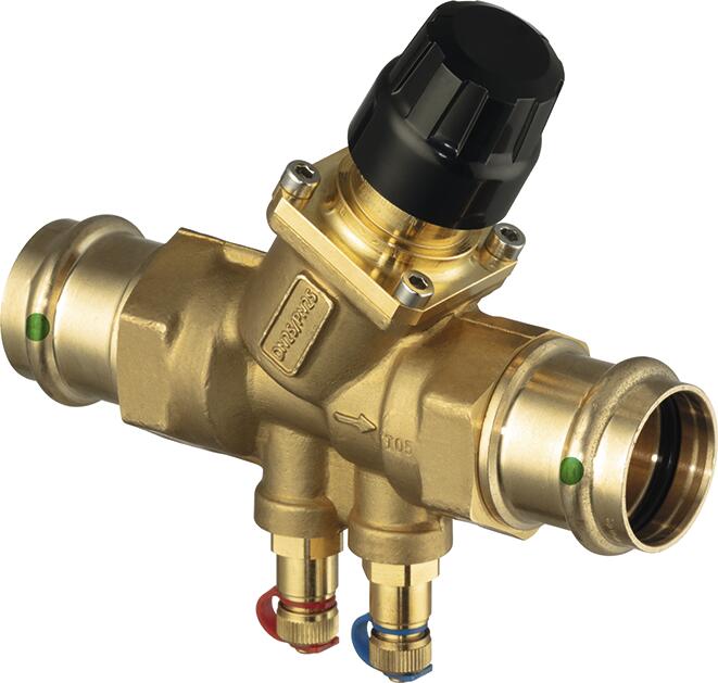 Viega 89945 ProPress Balancing Valve Pressure Independent, 1-1/2", Press x Press