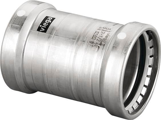 Viega MegaPress 316 FKM Slip Coupling, No Stop, 2-1/2"