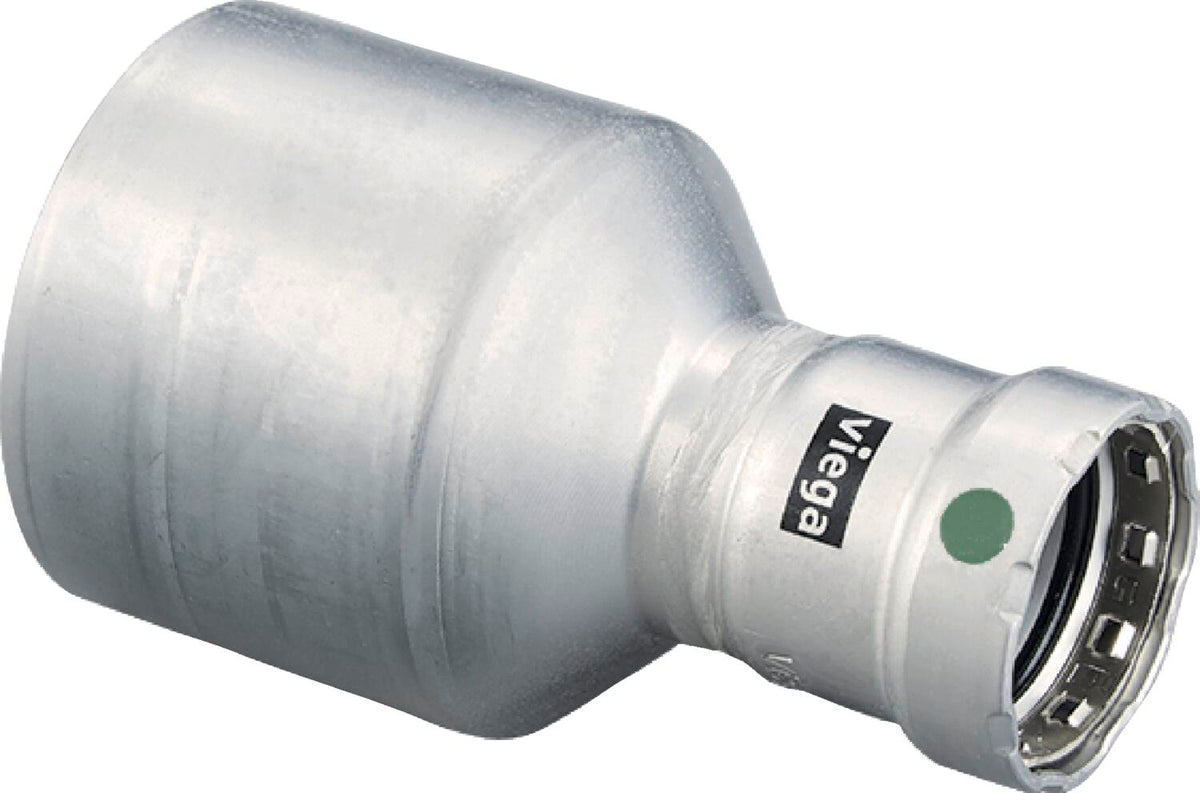 Viega MegaPress 316 Reducer, 2-1/2" FTG x 2"