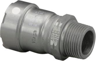 Viega MegaPress FKM Adapter, 3/4" x 3/4" MNPT (Pack of 10)