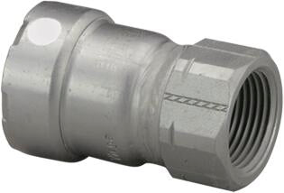 Viega MegaPress FKM Adapter, 1-1/2" x 1-1/4" FNPT