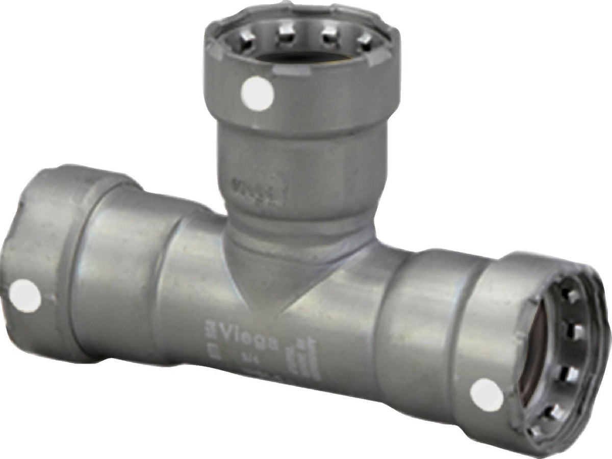 Viega MegaPress FKM Tee, 1/2" (Pack of 5)