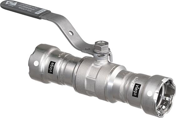 Viega 28970 MegaPress FKM Ball Valve, 2"
