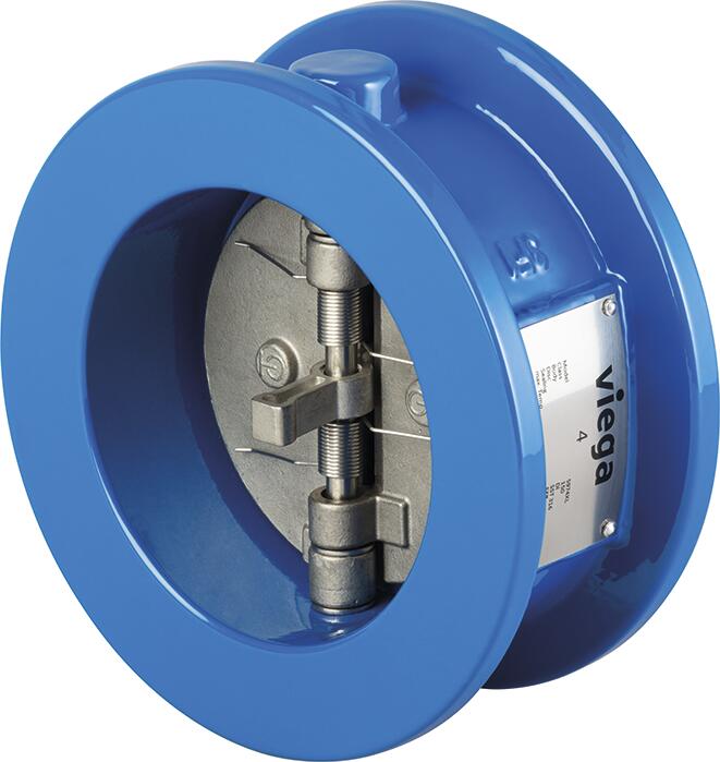 Viega 86945 MegaPress FKM Wafer Check Valve, 2-1/2"