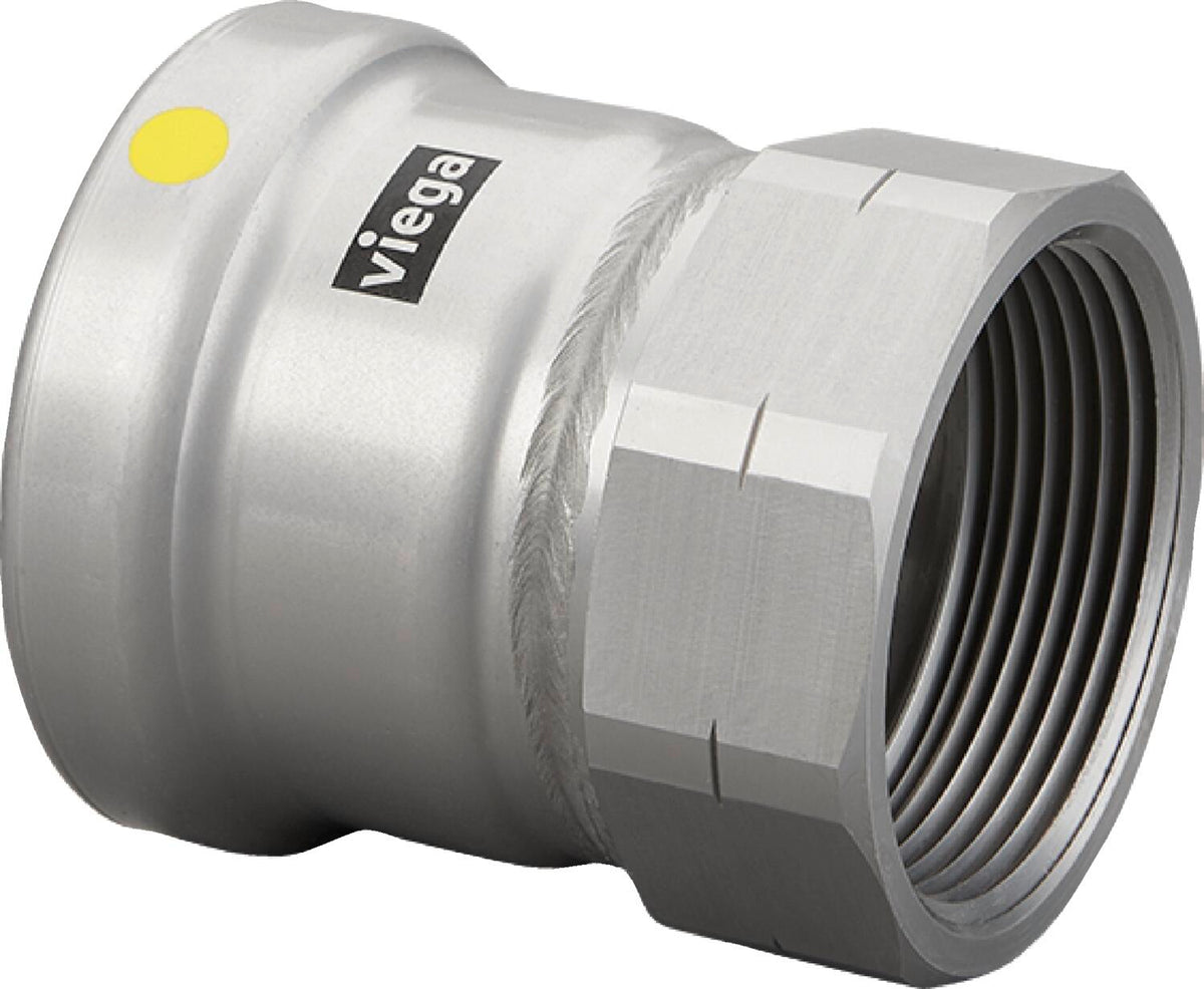 Viega MegaPressG Adapter, 2-1/2" x 2-1/2" FNPT