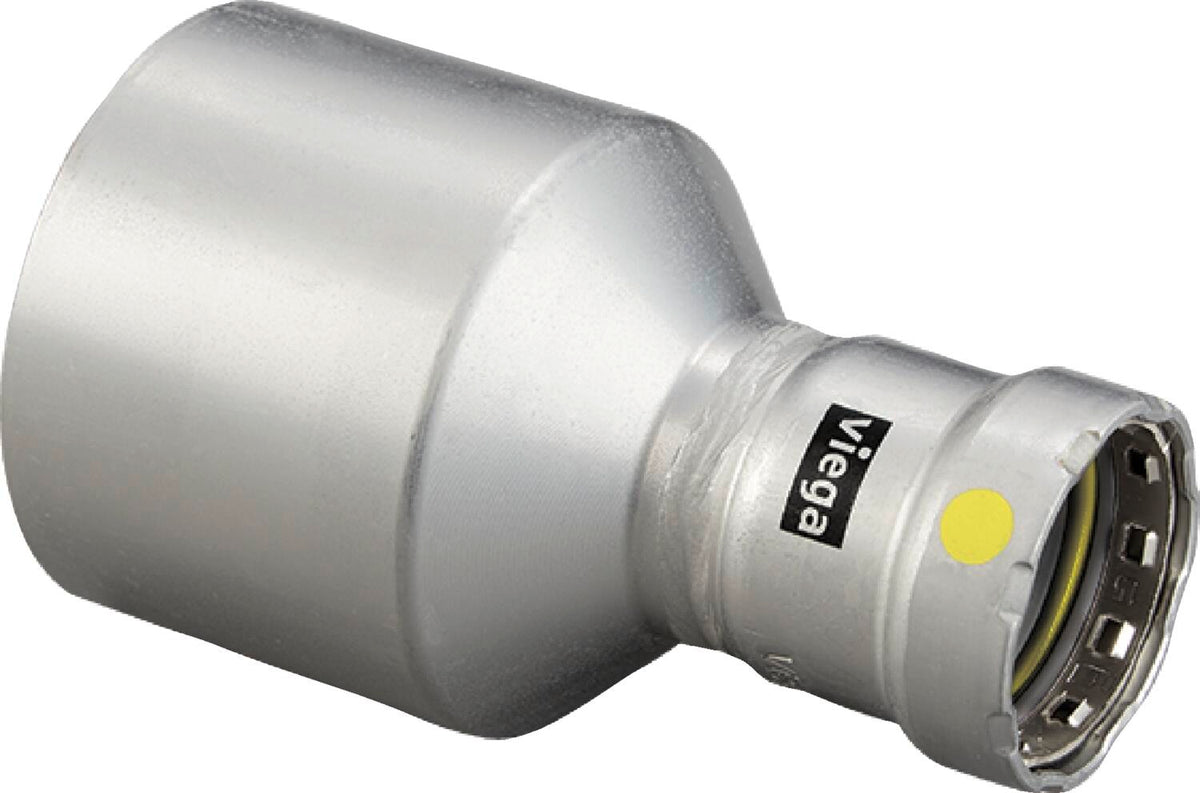 Viega MegaPressG Reducer, 2-1/2" FTG x 1"
